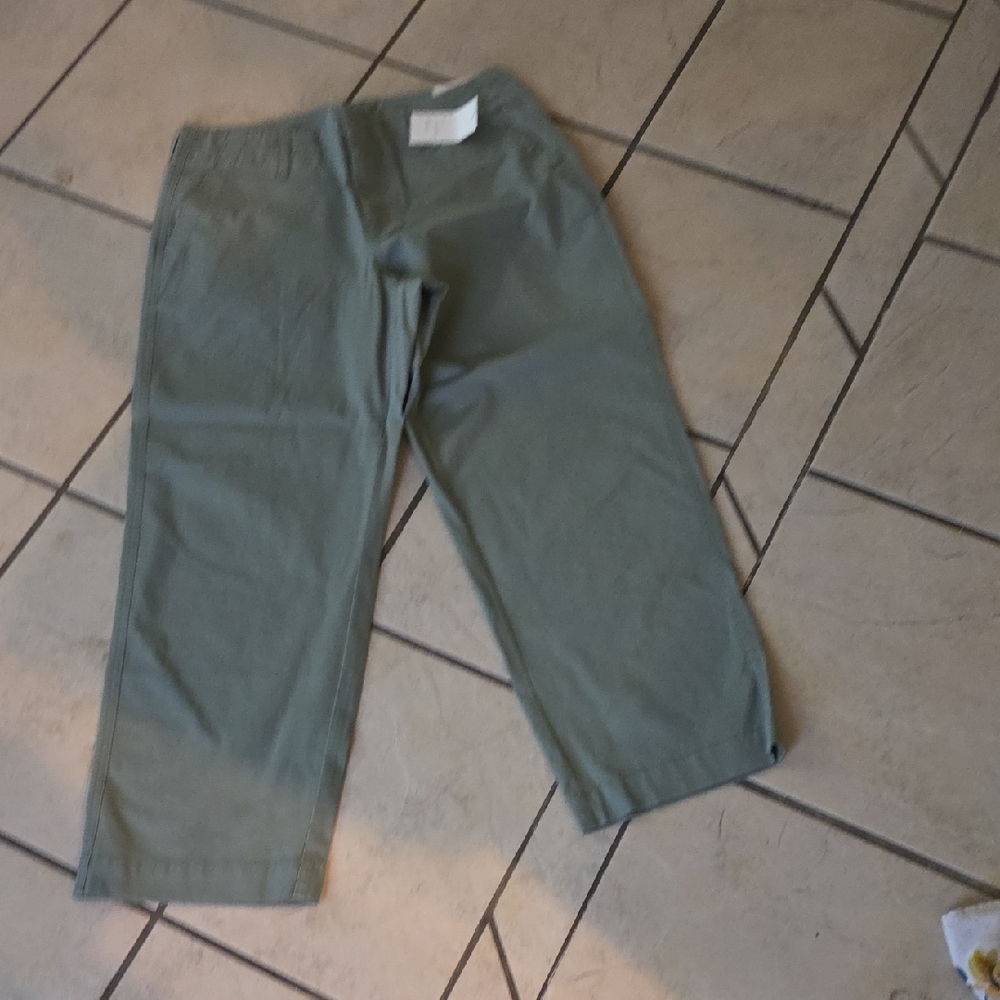Women's Olive Green Casual Pants